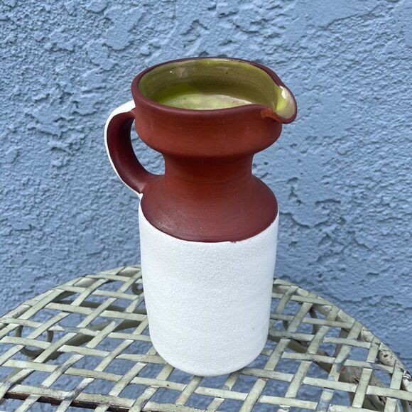 Jaap Ravelli Dutch Art Pottery Pitcher Vase Ravelli 124 minaimlist ceramics - Picture 10 of 11